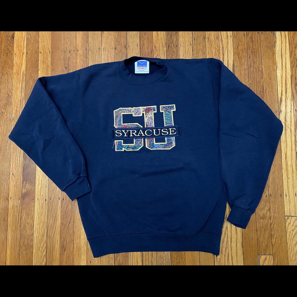 Vintage Syracuse University Crewneck Sweatshirt